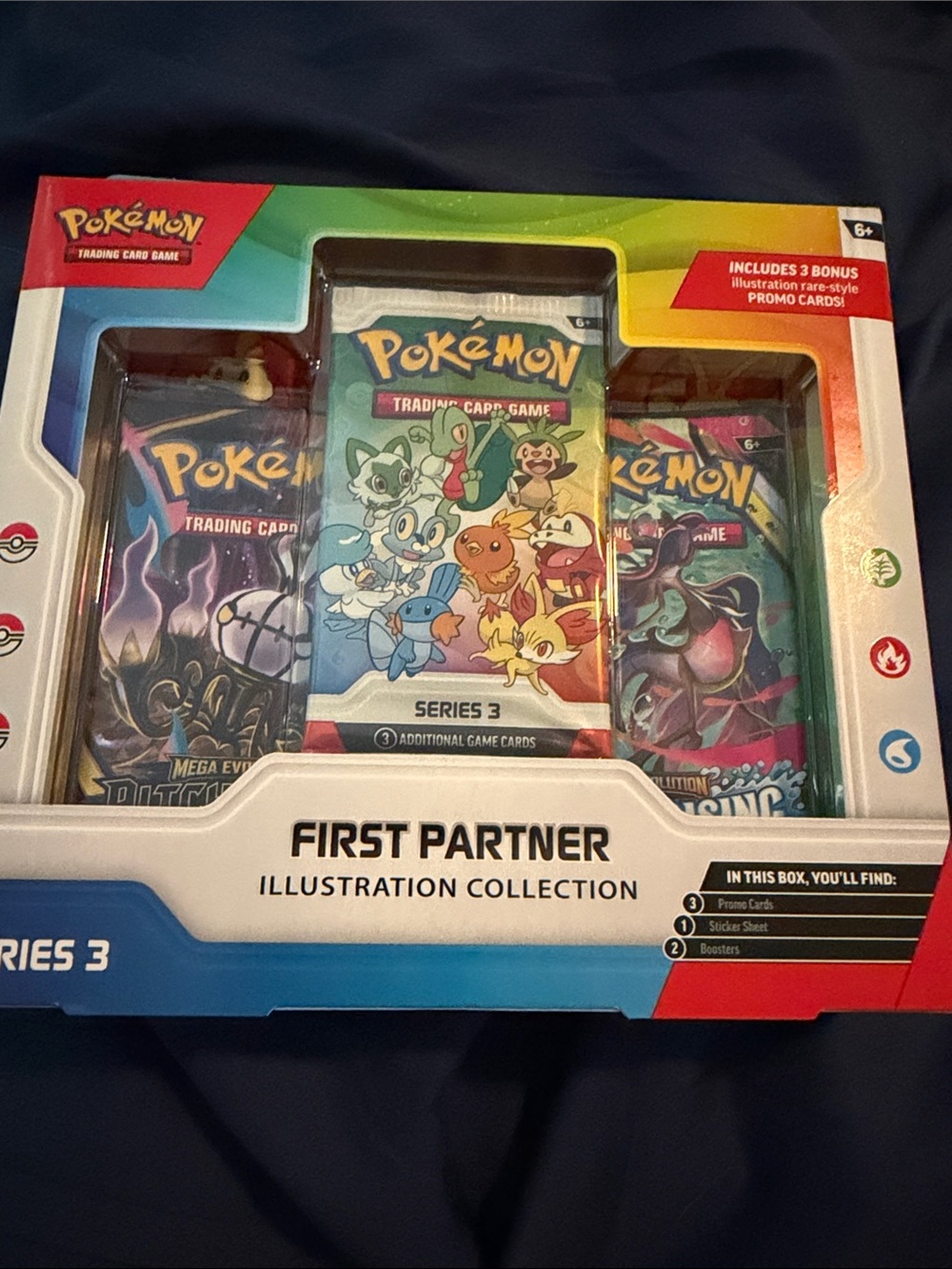 Pokemon First Partner Illustration Collection - Blue, Green, Red